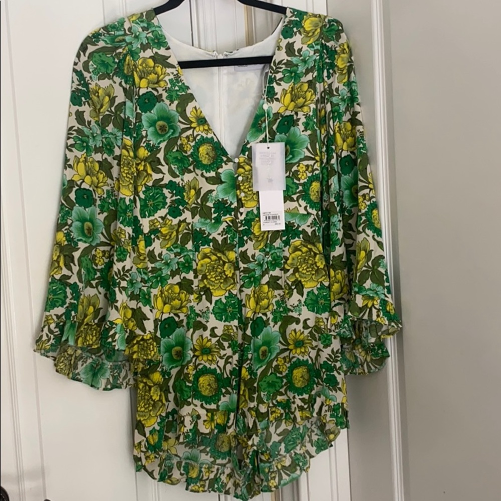 Alice McCall forest floral romper. NWT. - Picture 3 of 3